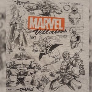 🔥Funko Marvel Villians Tee XL